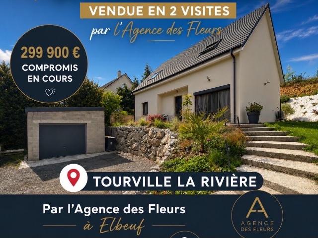 Maison Tourville La Riviere 120 m2
