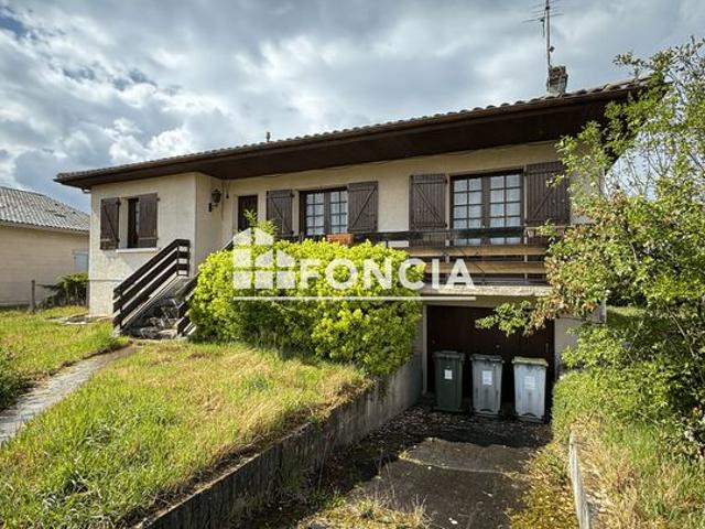 Maison Toit Gascon 84 m² avec sous sol total – Quartier du Manot à Saint Pierre du Mont