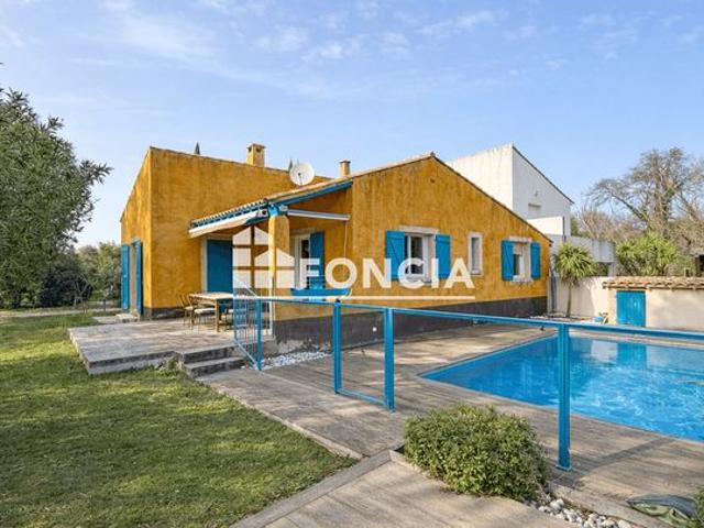 Maison Teyran avec piscine, jardin
