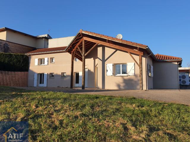 MAISON TERRAIN GARAGE CHAMBRE REZ DE CHAUSSEE BELLE VUE
