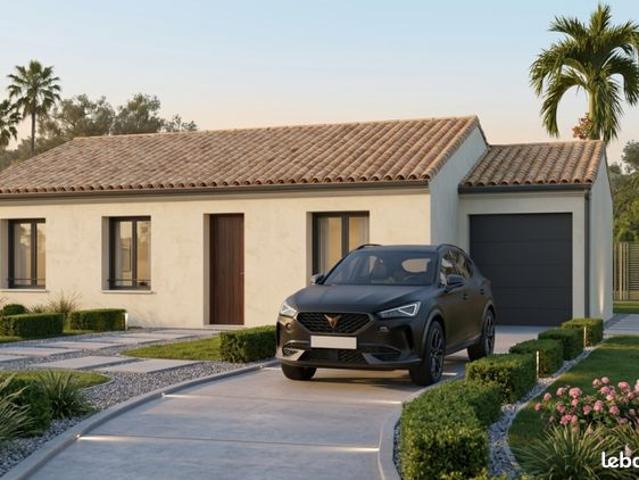 Maison traditionnelle 90 m² et terrain 639 m² à Ségoufielle 32600 | Idéal Premier Achat