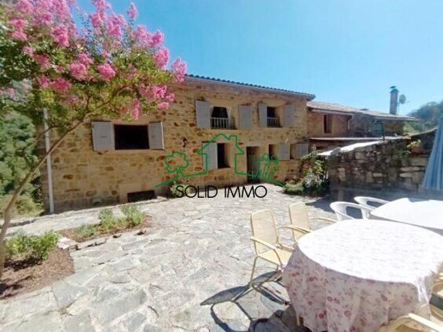 Maison traditionnelle de 145 m2 sur la commune de Juvinas 07. 145m² Juvinas