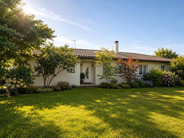 Maison traditionnelle de m2 habitables sur 8 700 m2 de terra. 152m² Labrit