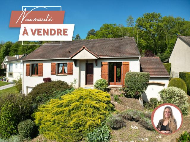 Maison traditionnelle de plain pied avec sous sol total à 5 min d'Anet