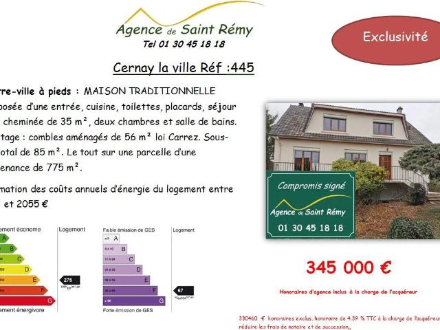 Maison traditionnelle travaux à prévoir