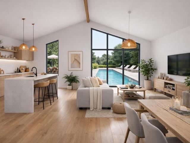 Maison trois chambres