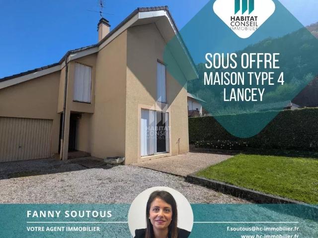 Maison Type 4 de plus de 85 m² avec jardin et garage