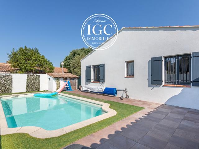 Maison Type 5 117m2 piscine 445m2 terrain Marignane