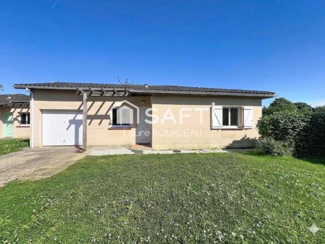 Maison type t4 87,50m2 avec garage castelnau d'estretefond