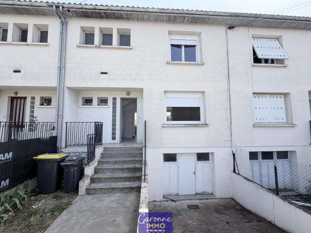 Maison type F4 avec garage et jardin