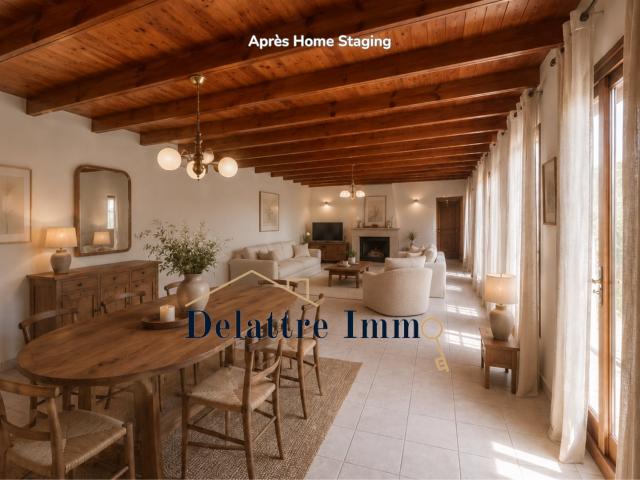 Maison type longère proche Rn42 148m² Conteville lès Boulogne