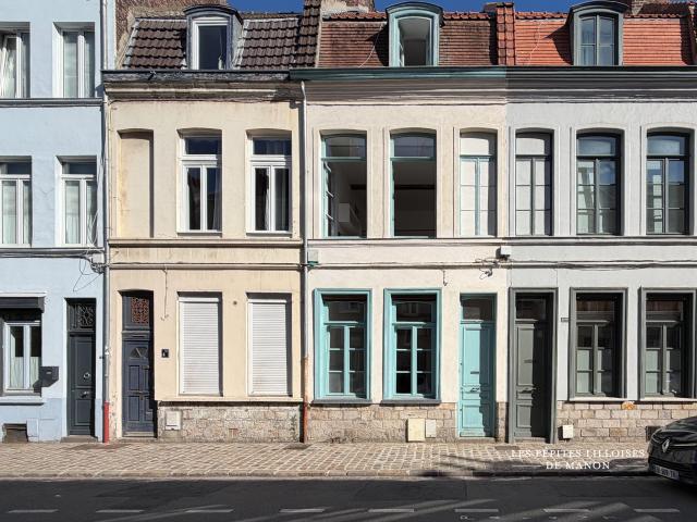 Maison typique du Vieux Lille, rue Voltaire