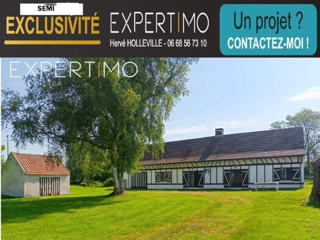 Maison typique sur plus de 3 700 m2 de terrain clos et arbor
