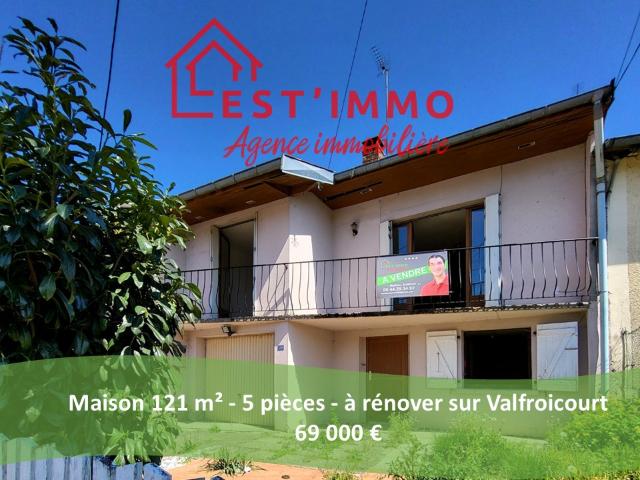 Maison Valfroicourt 121 m2