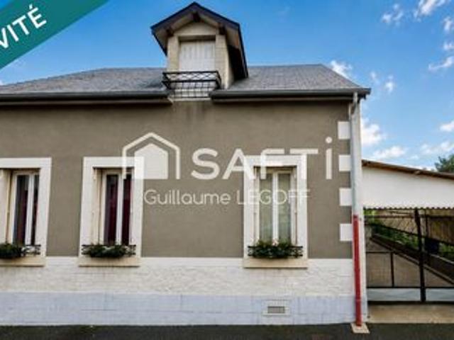 Maison, deux chambres, travaux à prévoir