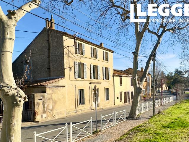 Maison vigneronne 4 chambres à moderniser avec jardin, grange et fort potentiel – Saint Nazaire d’Aude
