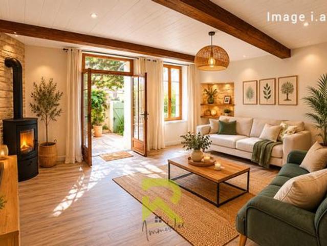 Maison village 177m2 à Marcorignan | 4ch | Bureau | Jardin |