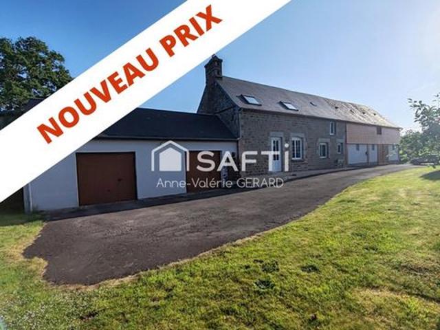 Maison+dépendances+champ 1 hectare sans voisins