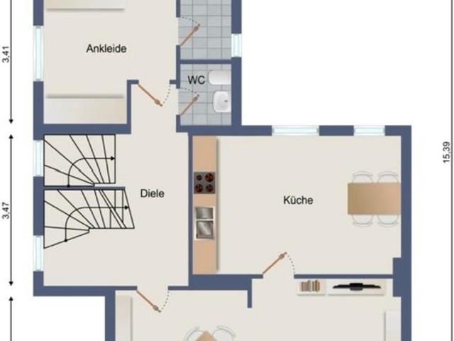 Maisonette Eigentumswohnung komplett saniert