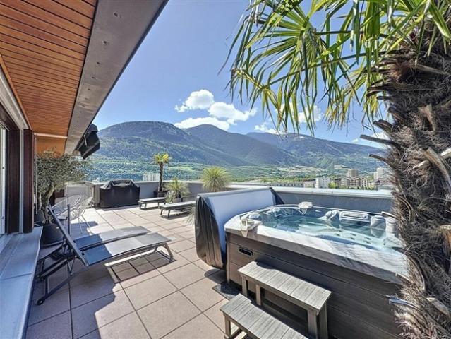Maisonette im Dachgeschoss mit Panoramaterrasse