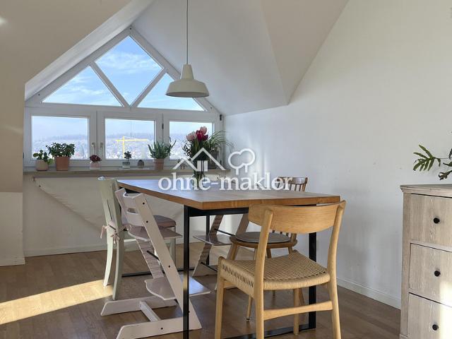 Maisonette Wohnung in Halbhöhenlage in Feuerbach