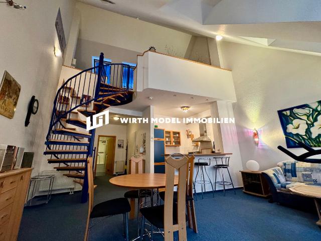 Maisonette Wohnung mit TG Stellplatz in Innenstadtlage