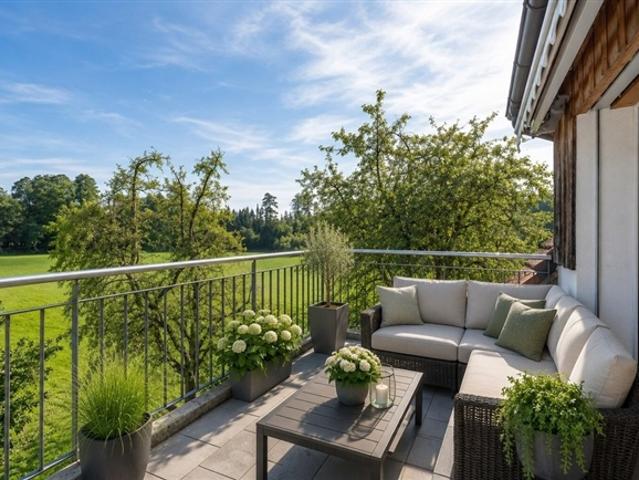 Maisonettewohnung im Grünen wartet auf Sie