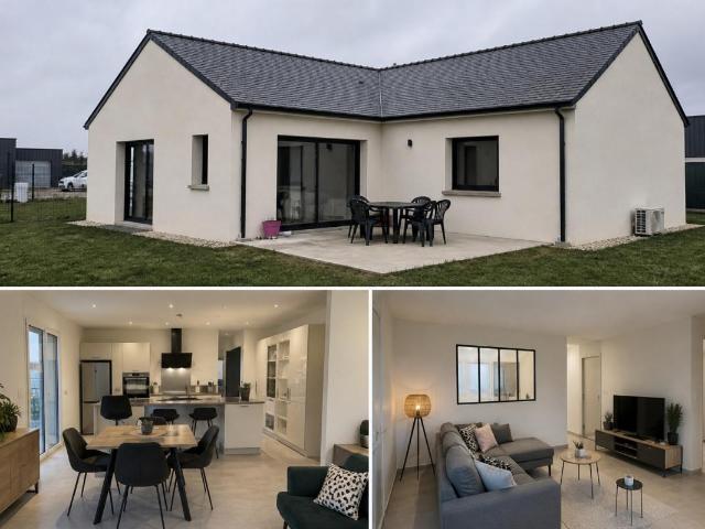 MAISON/GARAGE+TERRAIN à PLESCOP