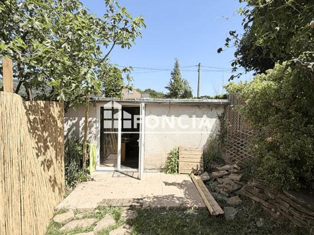 Maisonnette de plain pied en rez de jardin