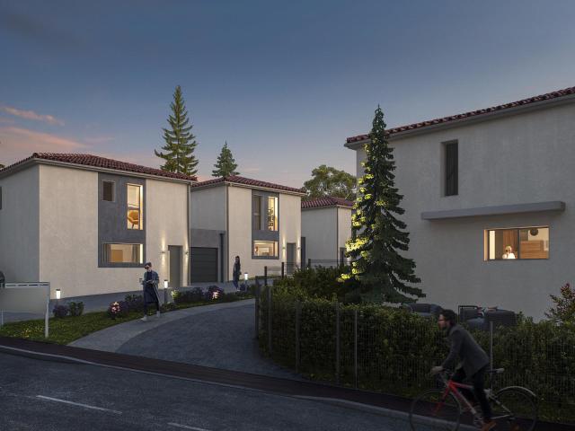 Maisons neuves avec garage en pleine propriété GRABELS 4 pièces, 84 m²