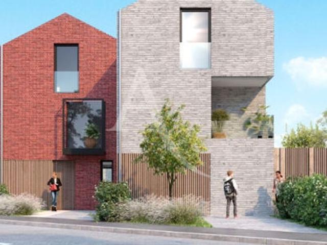 Maisons neuves avec jardin en lisière de parc Villejuif Proche métro lignes 14 et 15
