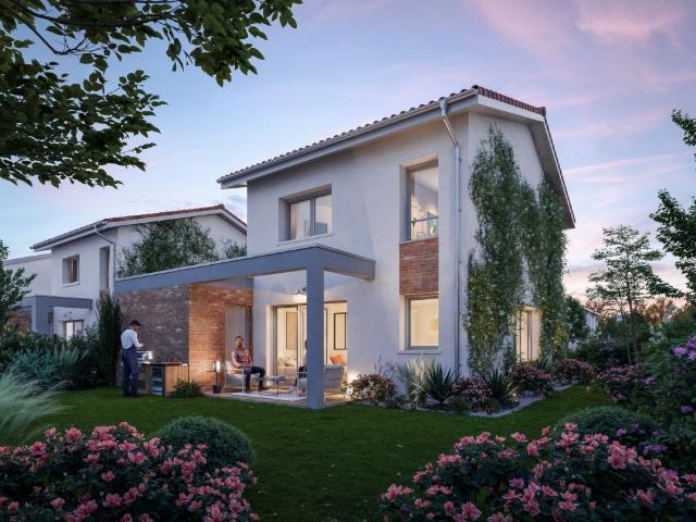 Maisons neuves de 4 et 5 pièces avec garage attenant dans un cadre paisible à quelques pas de Toulouse 4 pièces, 85 m²