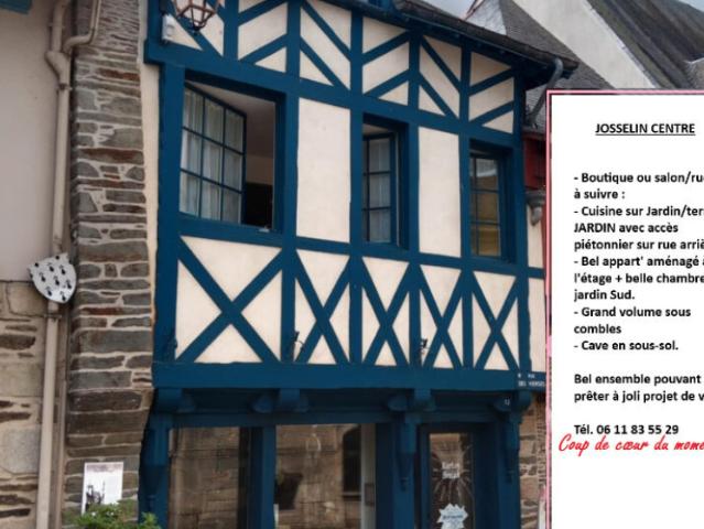 Maisons à vendre 7 pièces 150 m2 JOSSELIN 56120