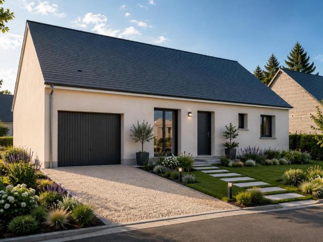 MAISONS PLAIN PIED TYPE 5 GARAGE INCORPORÉ