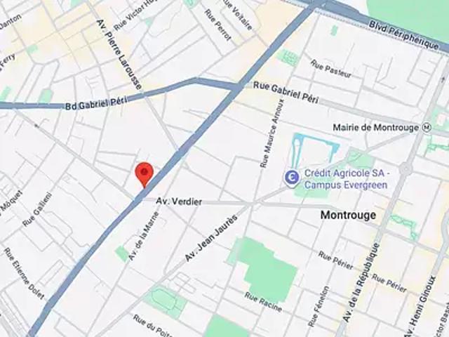 Malakoff 92240 Location appartement 1 pièce t1 au dernier étage