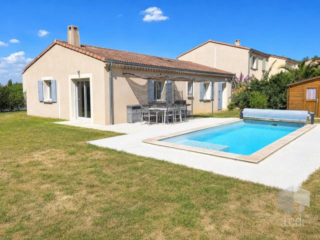 MALATAVERNE, maison de plain pied de 92 m2