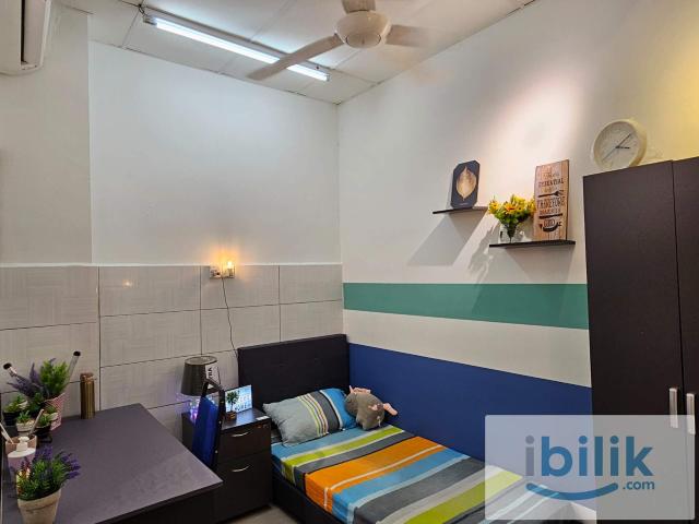 Male Unit Single Air Cond Room Sri Andalas, Kg Jawa, Sentosa, Klang