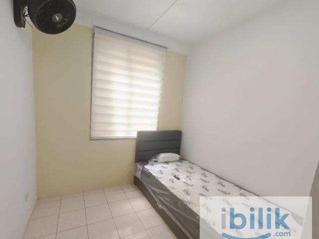 Male Unit Single Room Fully Furnished near balakong seri kembangan