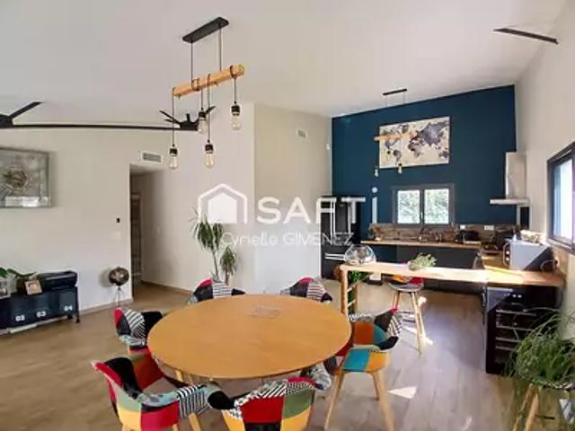 Malemort du Comtat 84570 Achat / Vente maison 5 pièces t5 piscine terrasse