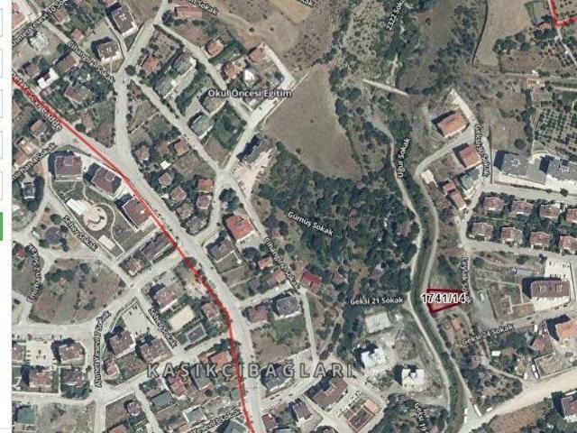 MALKAYASIN'DA 0,50 KONUT VEYA VİLLA İMARLI 660 M2 SATILIK ARSA