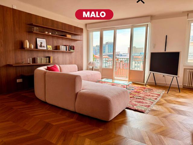 MALO Appartement T3 d'exception entièrement rénové ? Secteur Opéra/Vieux Lille