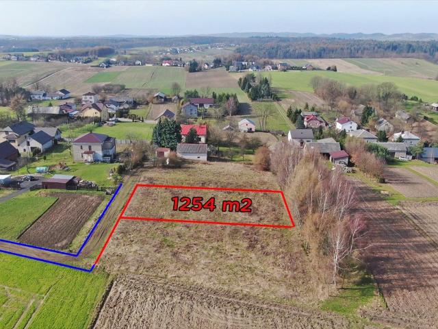 Malownicza działka 1253 m2 pod wymarzony dom w Łobzowie