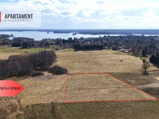 Malownicza działka 3001 m² z warunkami zabudowy w Jerzwałdzie