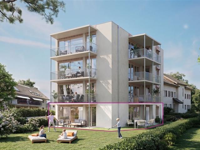 MAPLE 11 · Neue luxuriöse PSA · Gartenebene 4,5 Zimmer · 108,8 m² · Garten 138,7 m² + 2 Terrassen