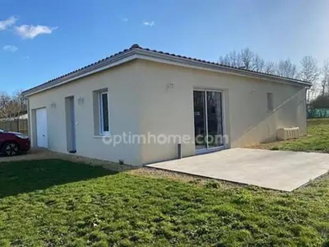 Marthon 16380 Achat / Vente maison 3 pièces t3 jardin terrasse