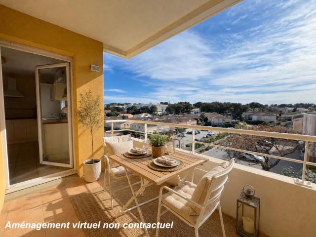 Mar Vivo vue mer, appartement T3 avec terrasse et parking