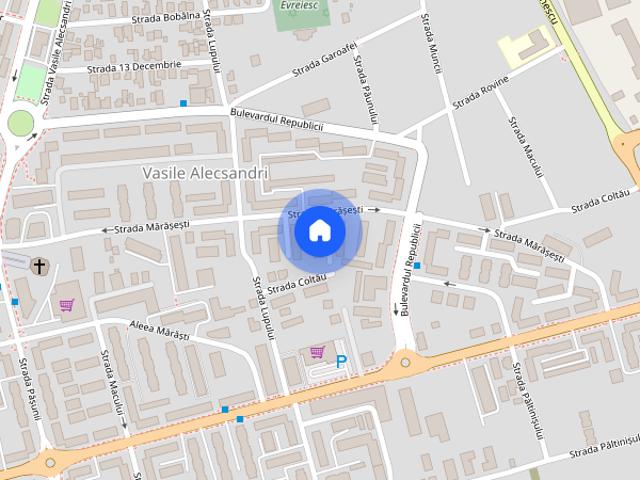 Marasesti apartament 2 camere mobilat si utilat de inchiriat