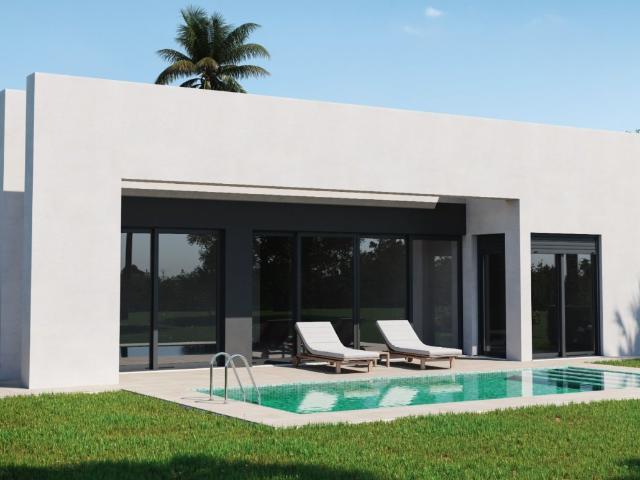 MARAVILLOSA VILLA DE 4 HABITACIONES CON GRAN JARDIN Y SOLARIUM EN CONDADO DE ALHAMA