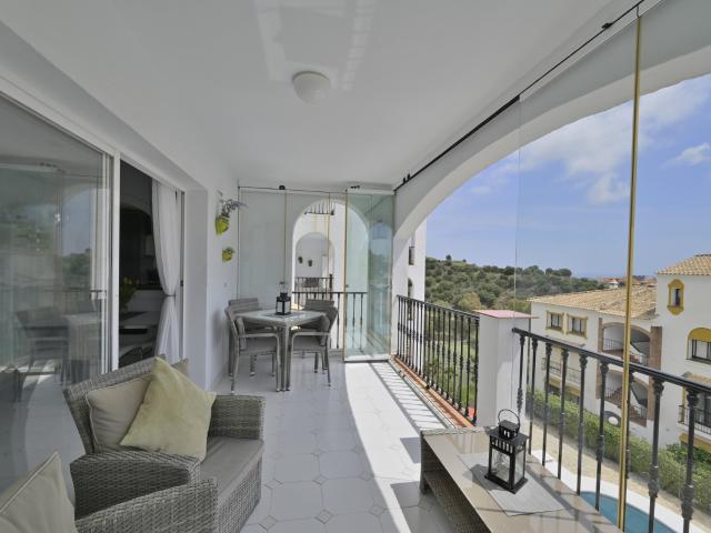 ¡Maravilloso apartamento de dos dormitorios y dos baños, en. 84m² Mijas Costa