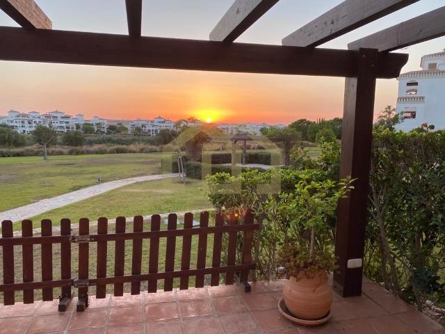 Maravilloso apartamento en planta baja con dos dormitorios y terraza acristalada